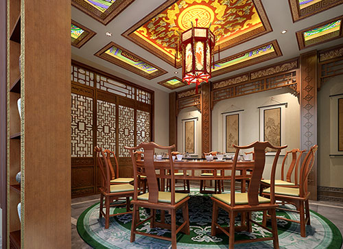 秀英中式古典风格家居装修设计效果图