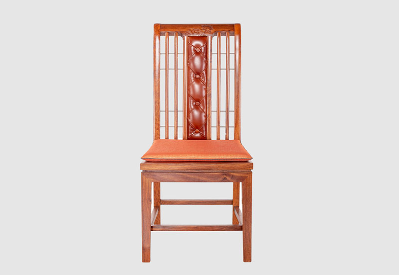 秀英芙蓉榭中式实木餐椅效果图