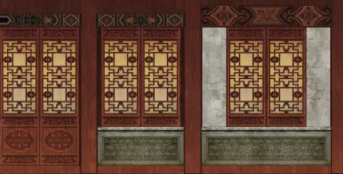 秀英隔扇槛窗的基本构造和饰件